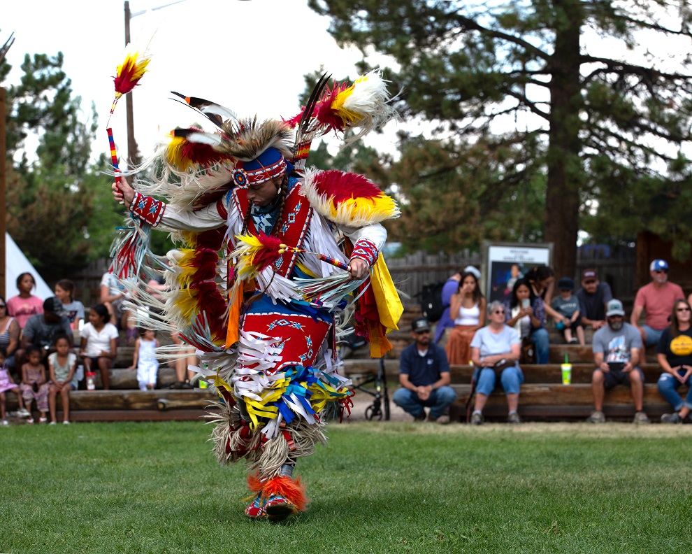 Native American dancer, Cheyenne Frontier Days