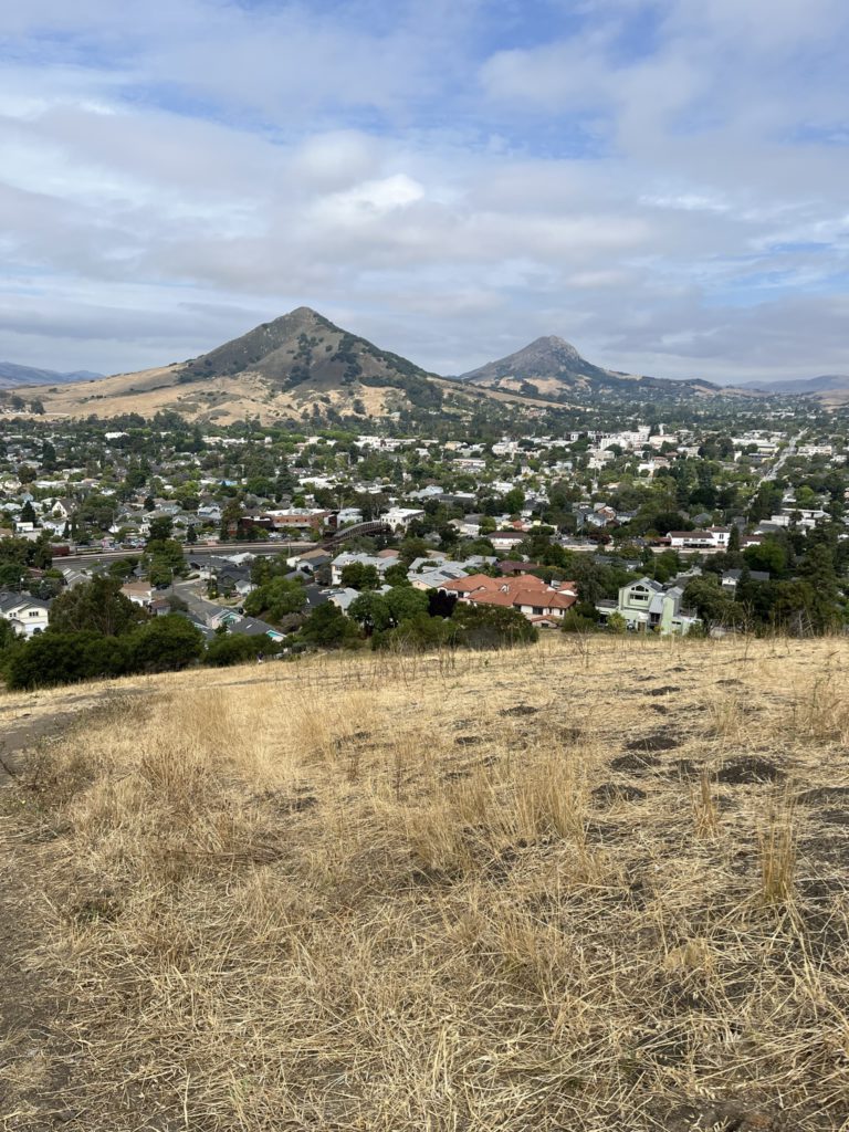 View of SLO from atop a nearby hill