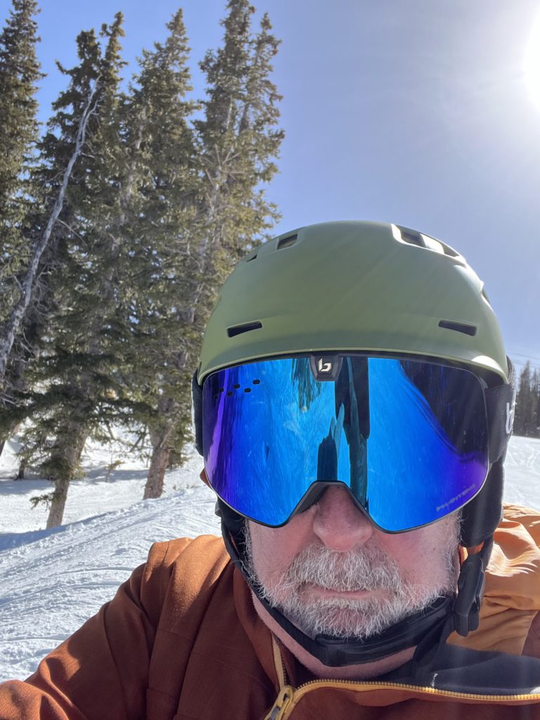 Andy spent some quality time on the slopes for the first time in a long while