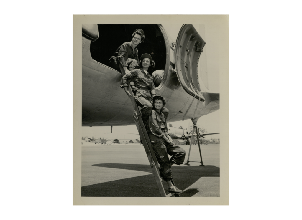 National World War II Museum photo of Navy Nurse Corps flight nurses