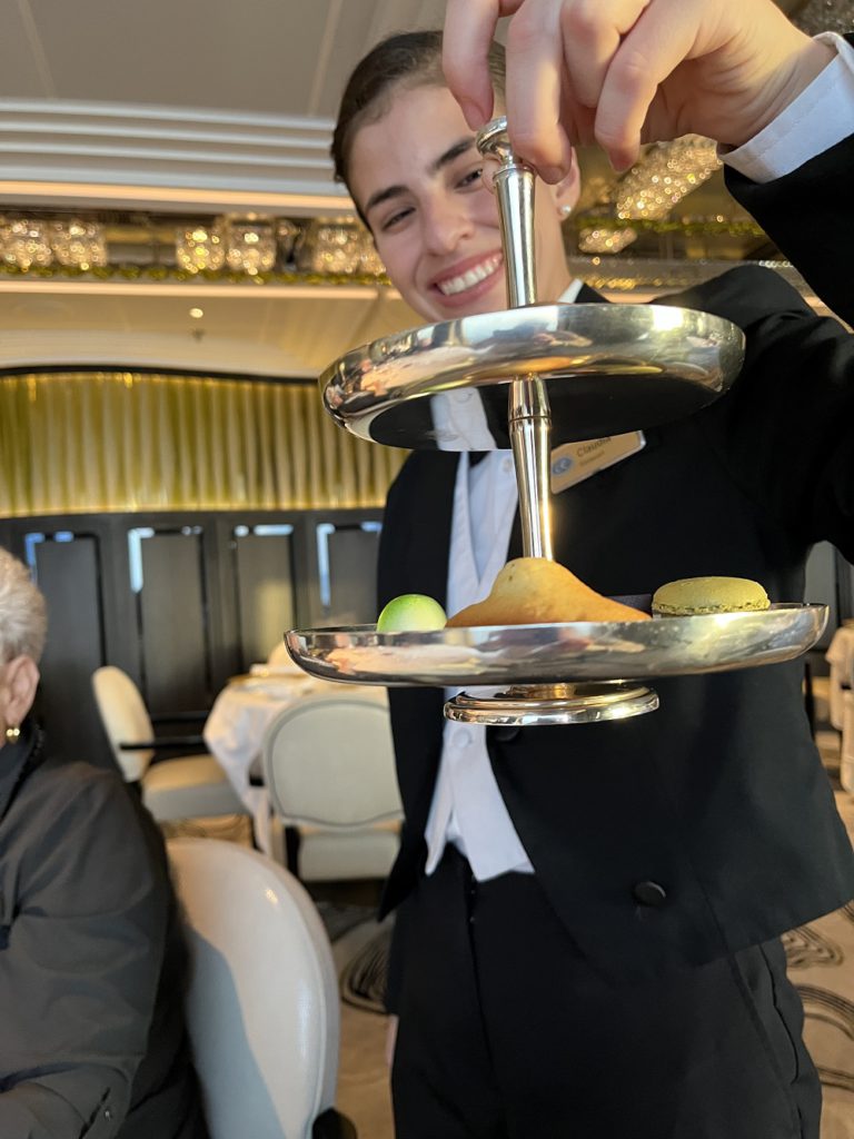 Afternoon tea on sea days