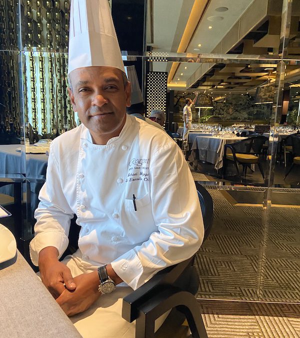Senior Executive Chef Michael Meyepa on Regent Seven Seas Grandeur