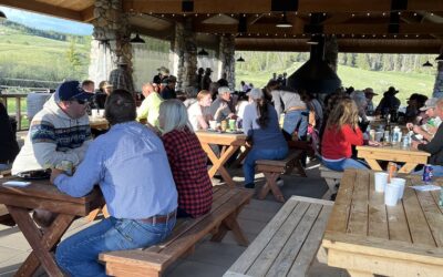 Chuckwagon cookout at Paradise Guest Ranch in Northern Wyoming