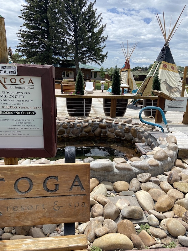 Saratoga Hot Springs in Wyoming