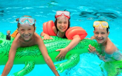 Make sure the kids are protected from the sun's harmful rays with sunscreen