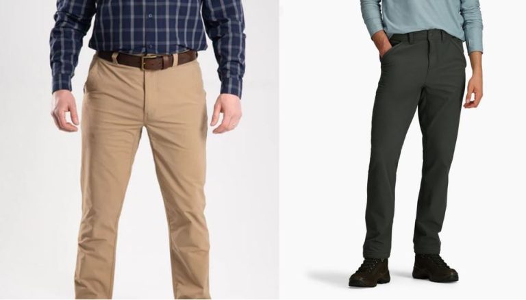 Two travel pants for winter adventures