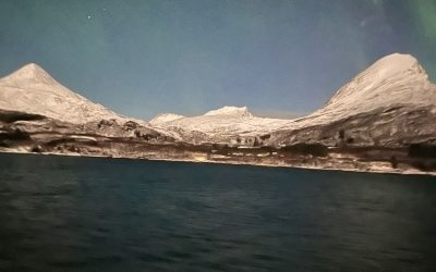 First Northern Lights sighting aboard MS Trollfjord in Norway