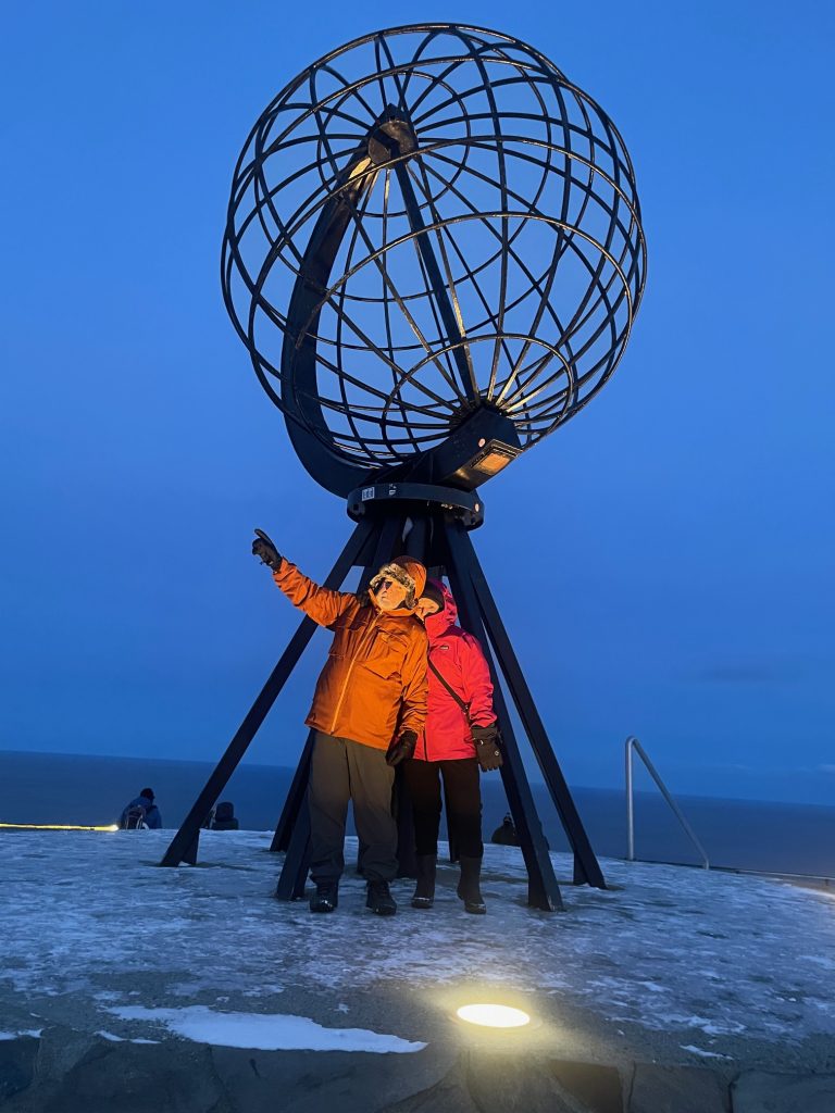 At the northern tip of Norway's North Cape