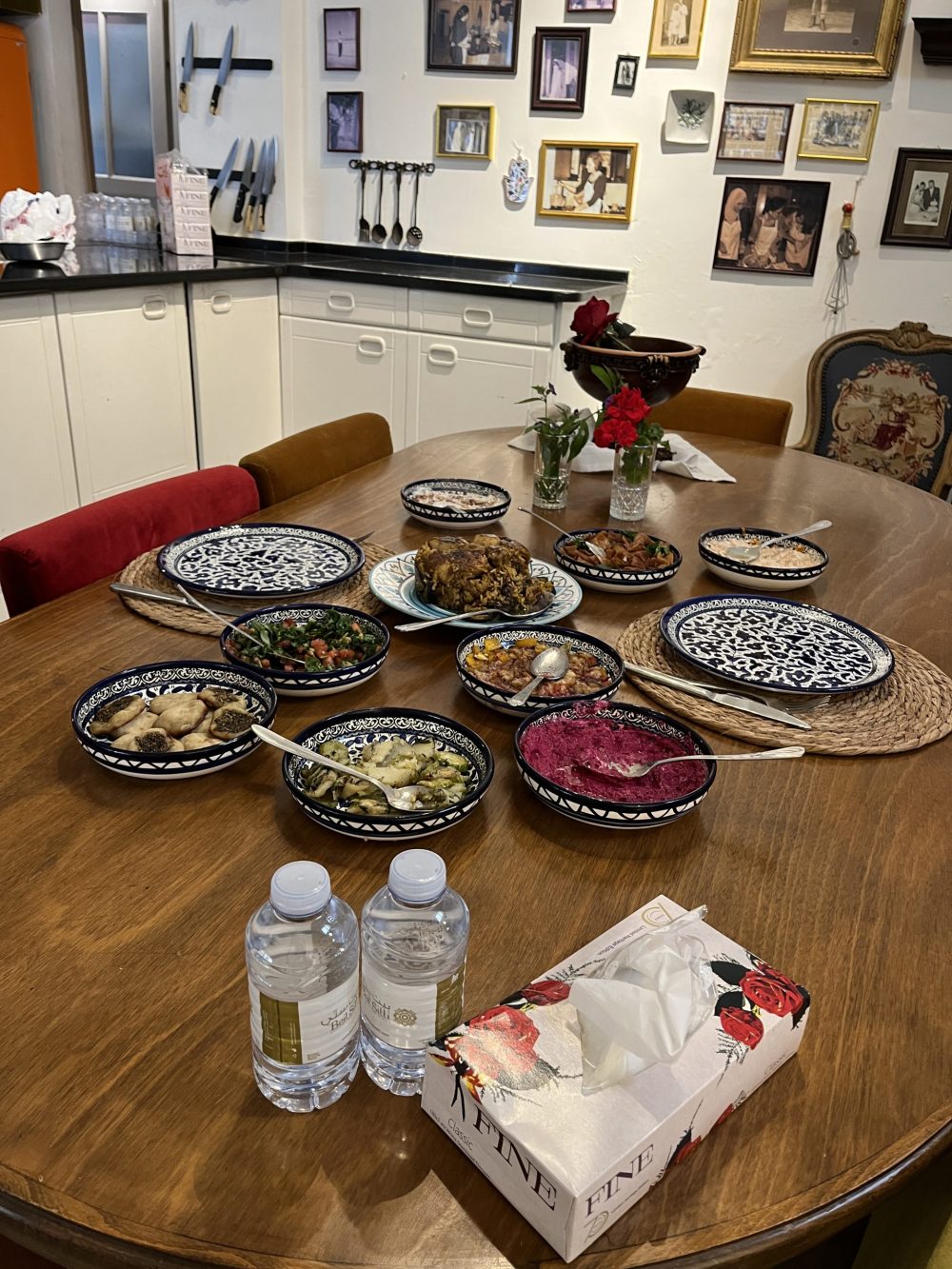 All of the dishes we learned to cook at Beit Sitti cooking school in Amman Jordan