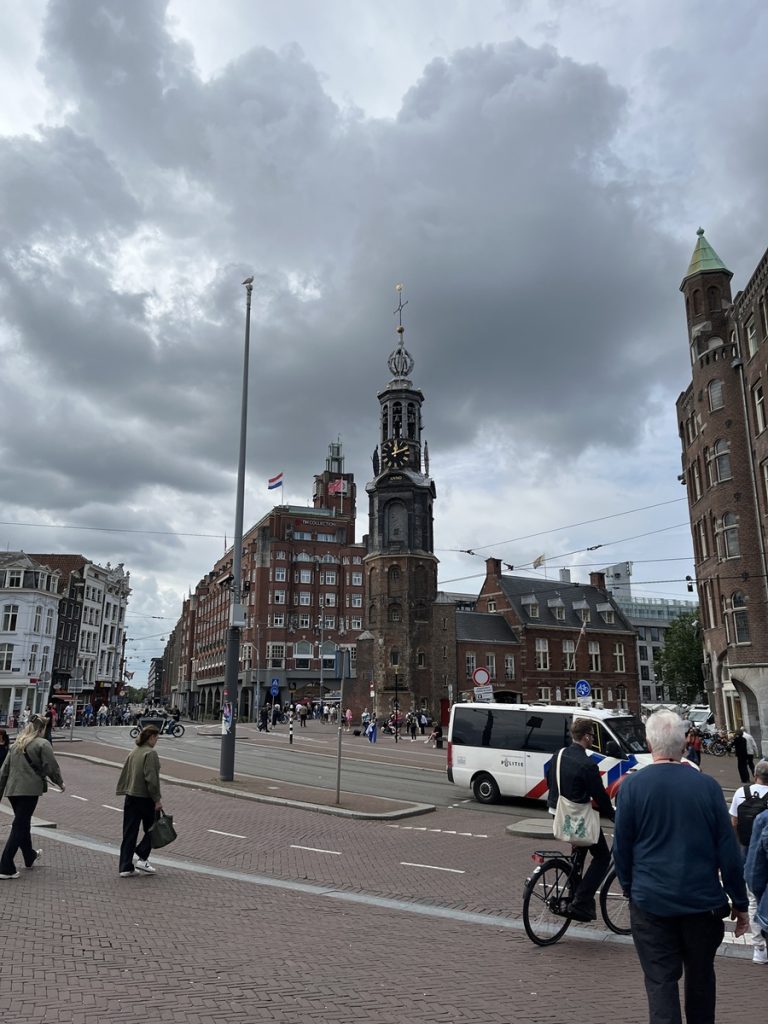 In Amsterdam, make sure not to walk in the bike lanes!
