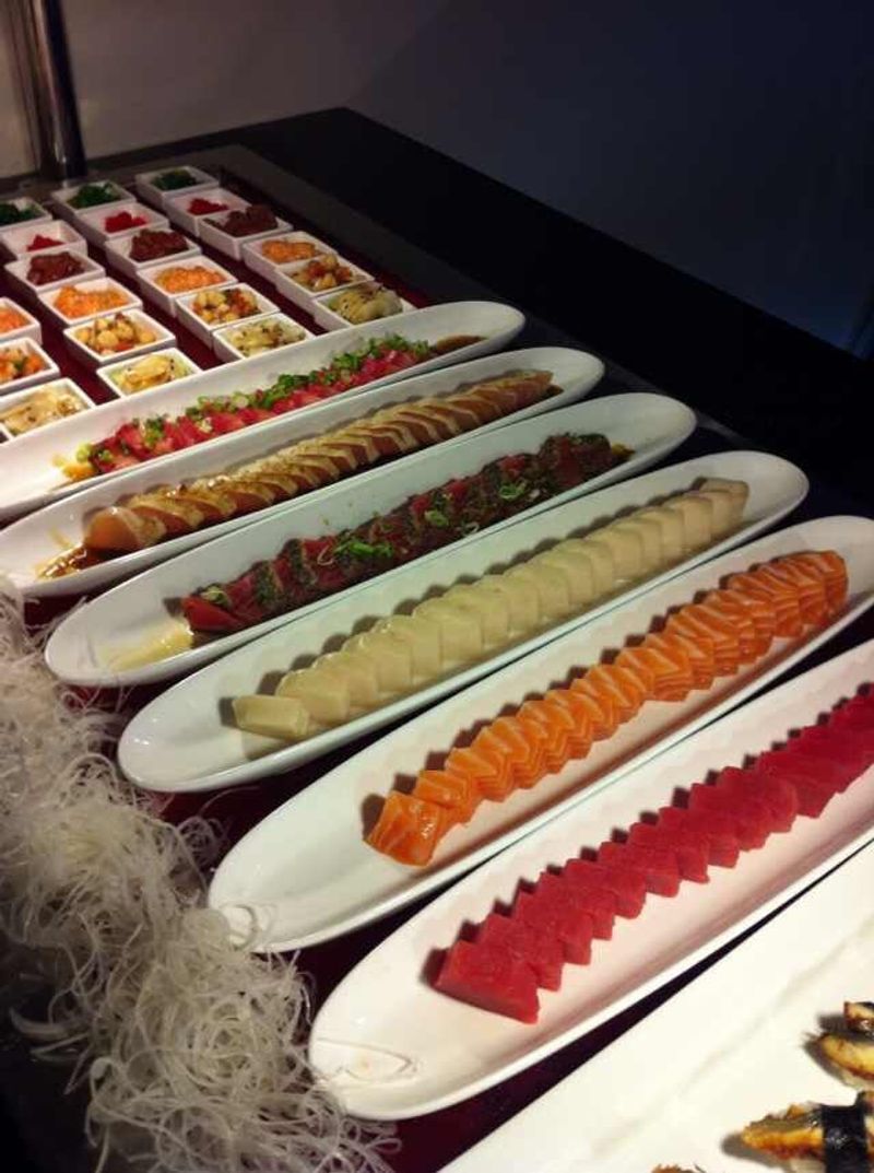 Fresh Sushi Rolled Right Before Your Eyes