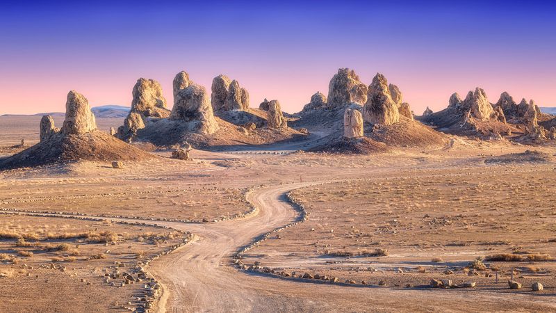 Trona Pinnacles - Mojave Desert