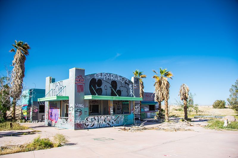 The Entrance and Service Buildings