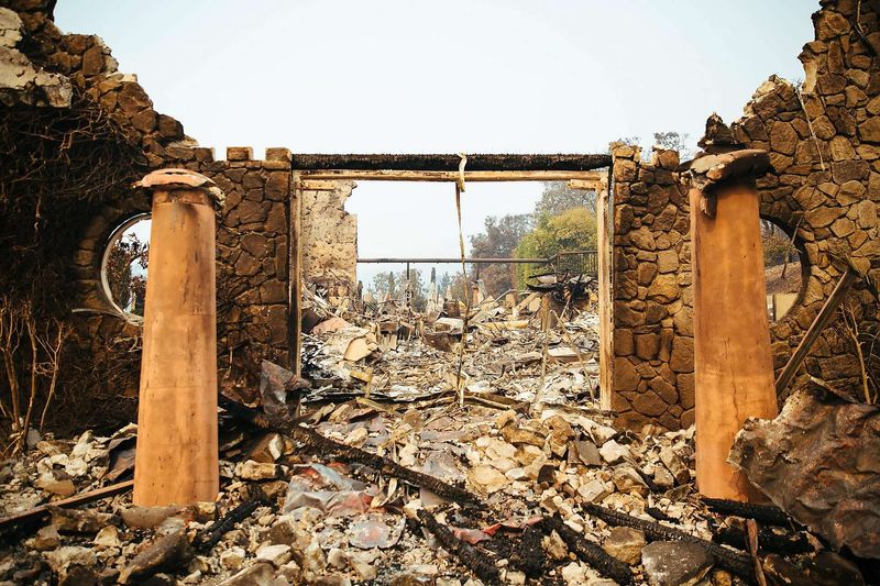 The Burned-Out Arcade Ruins