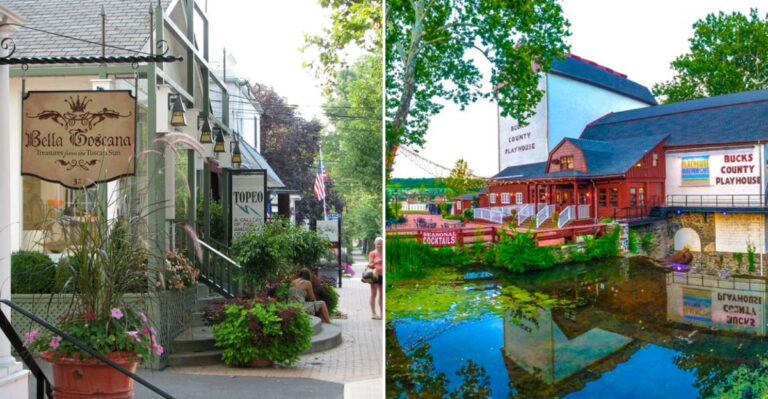 This Charming Pennsylvania Town Offers A Peaceful Getaway Away From The Crowds