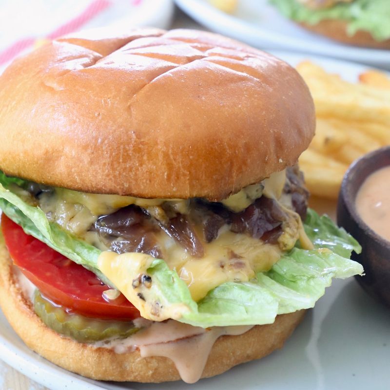 Animal Style Burger