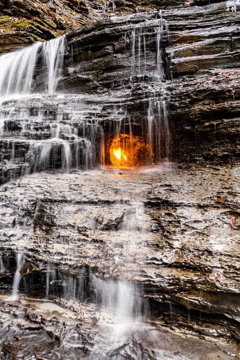 Eternal Flame Falls (Orchard Park, NY)