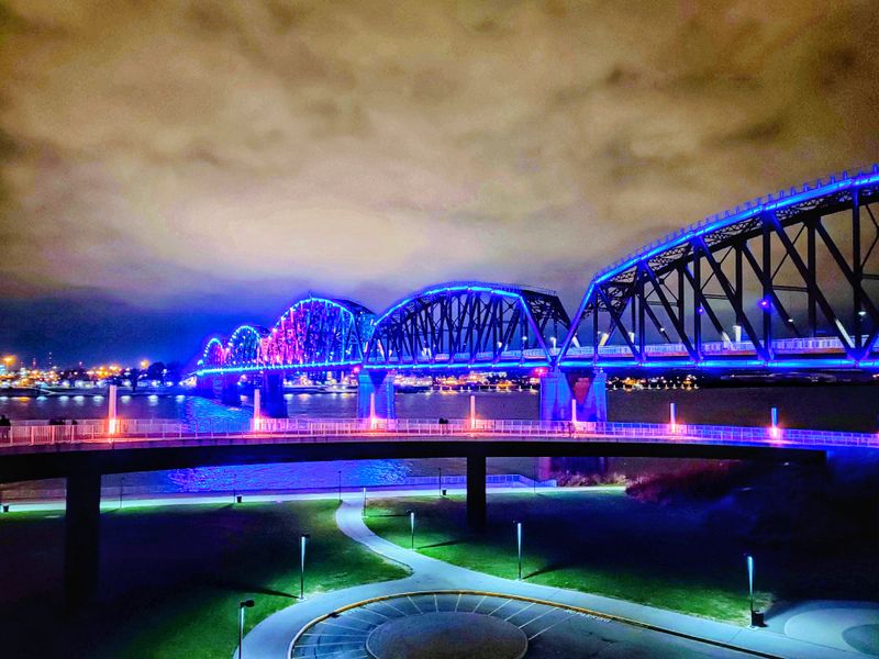 Big Four Bridge In Louisville