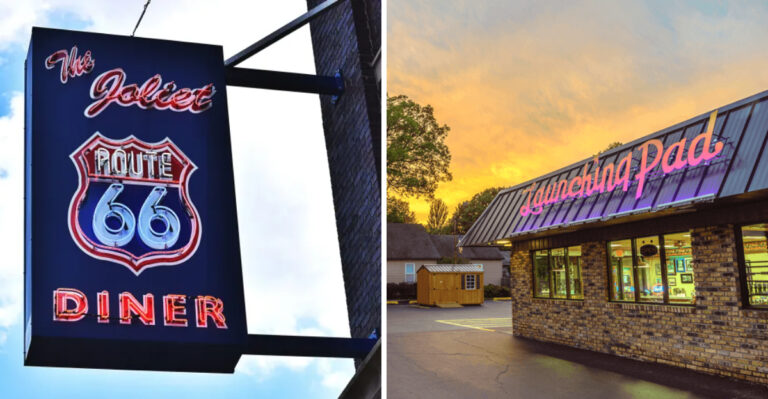 12 Classic Route 66 Illinois Diners Locals Wish They Could Visit One More Time