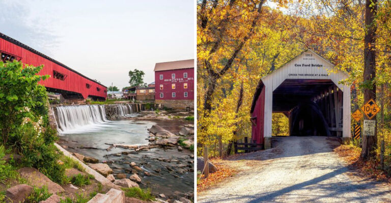 15 Indiana Covered Bridges So Picture-Perfect They Belong On A Postcard