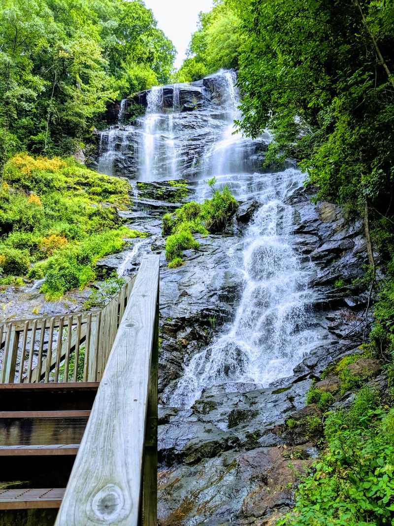 The Misty, Multi-Tiered Flow That Looks Like A Waterfall From A Fantasy Film