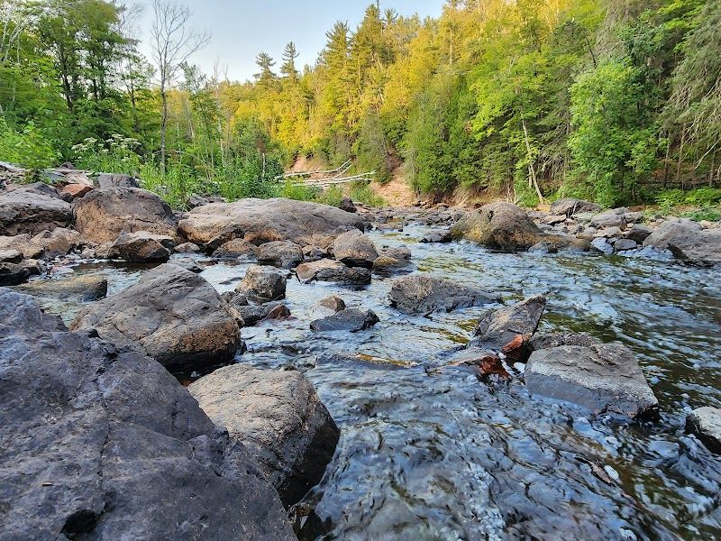 The Ojibwe Called Big Manitou Falls The 
