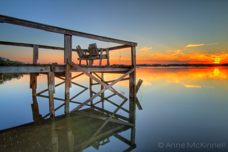 Sunsets Here Look Painted Just For You