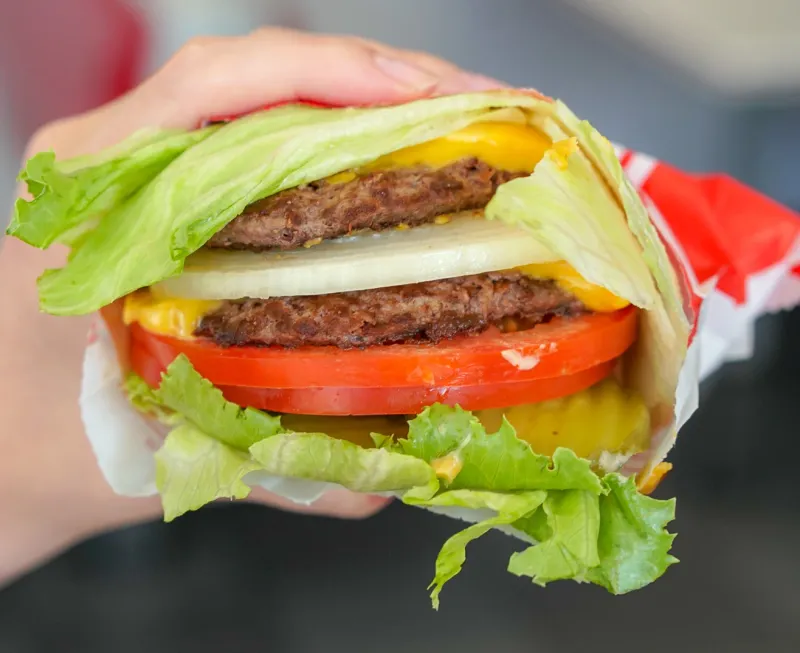 Protein Style Burger