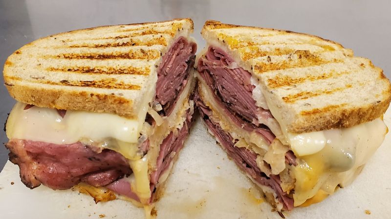 Hot Pastrami Sandwich
