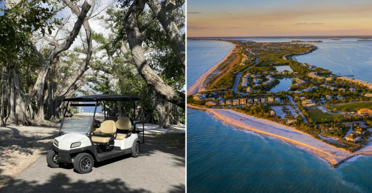 Discover The Florida Island Town Where Golf Carts Reign Supreme