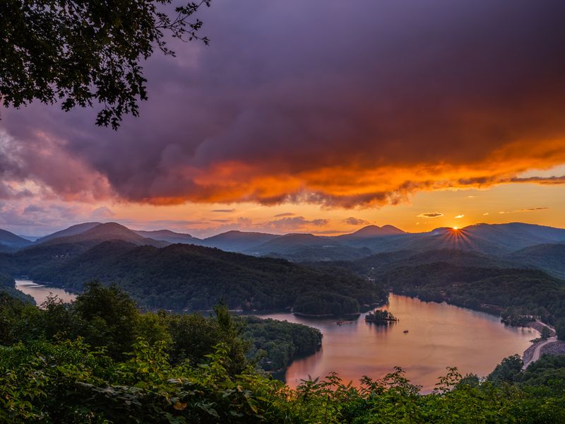 A Hidden Mountain Lake High Above the Clouds