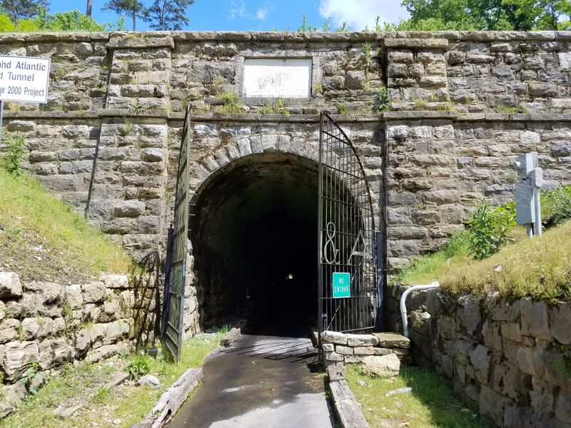 The First Railroad Tunnel In The South