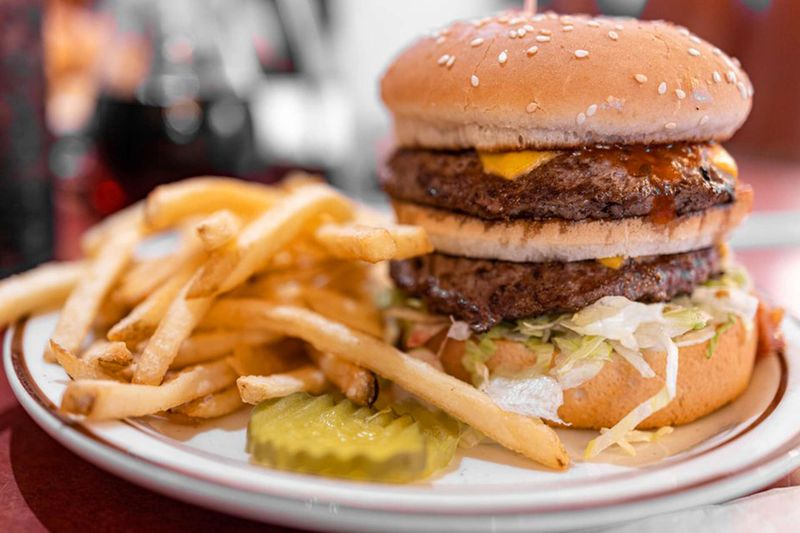 Big Boy Double-Deck Burger