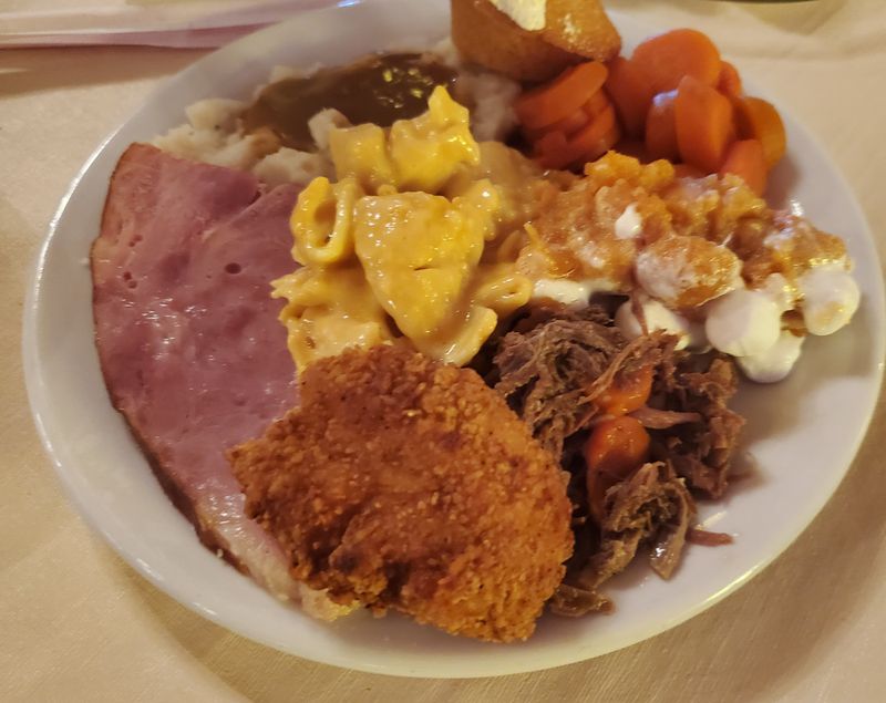 An Old School Buffet Where Comfort Food And Sweets Steal The Show
