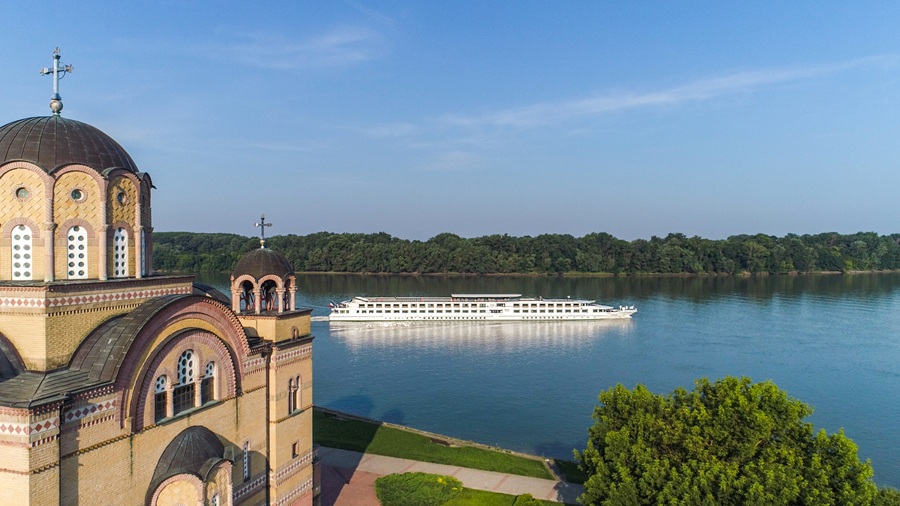 A CroiseEurope cruise on the Danube River