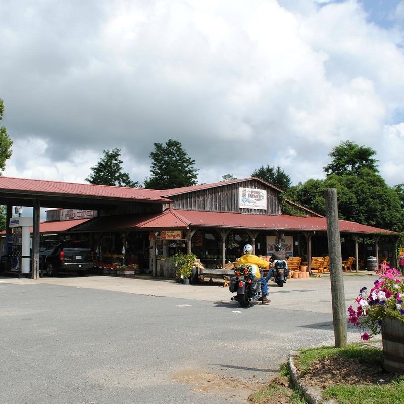 A Charming Country Store Scene That Feels Frozen In Time