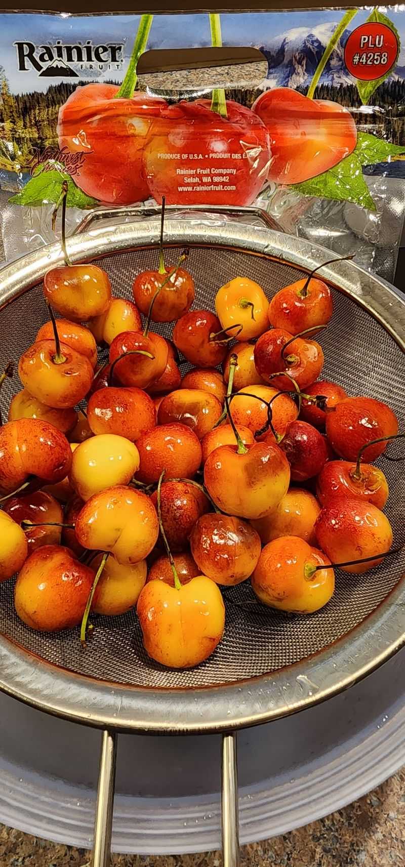 Rainier Cherries