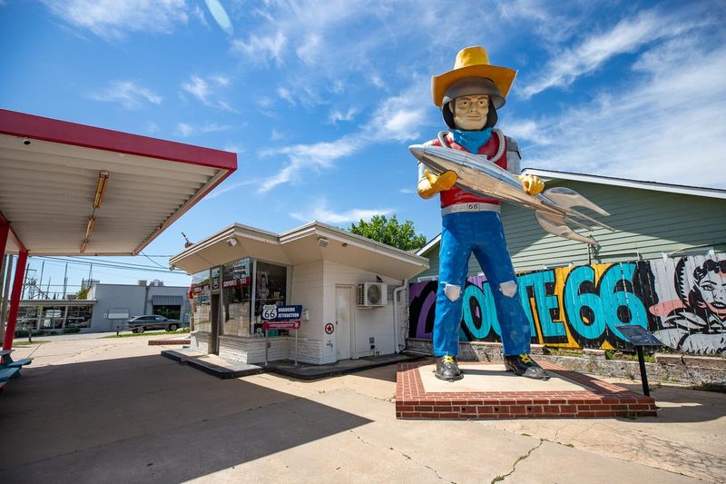 Buck Atom's Space Cowboy Muffler Man