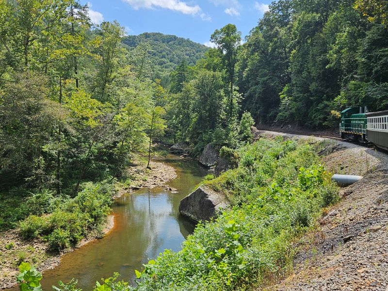 Big South Fork Scenic Railway, Blue Heron Coal Mining Camp Run, Stearns