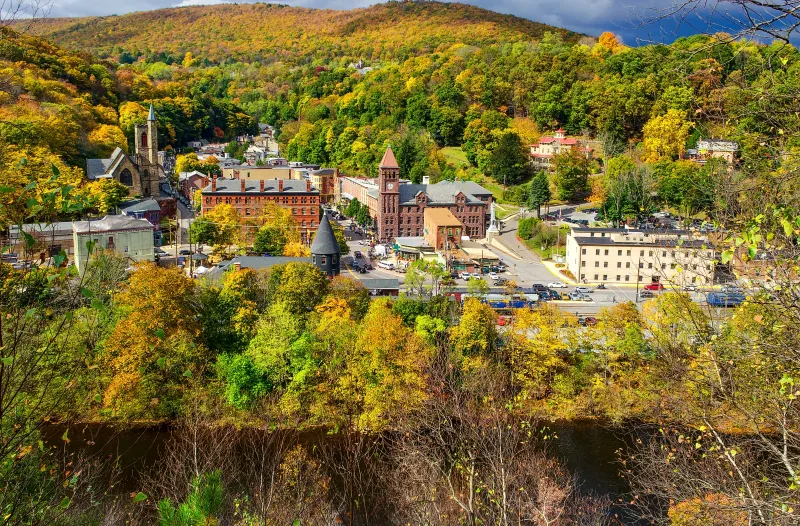 Small-Town Mountain Charm In Places Like Jim Thorpe, Milford, And Hawley