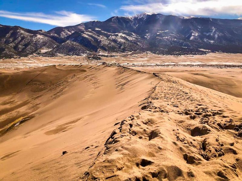 High Dune On First Ridge (Great Sand Dunes National Park)