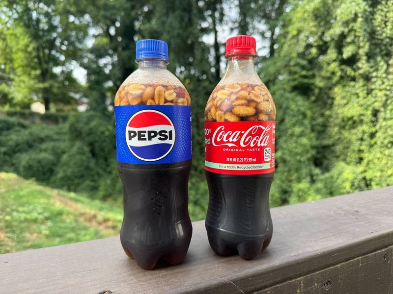 Pepsi with Peanuts