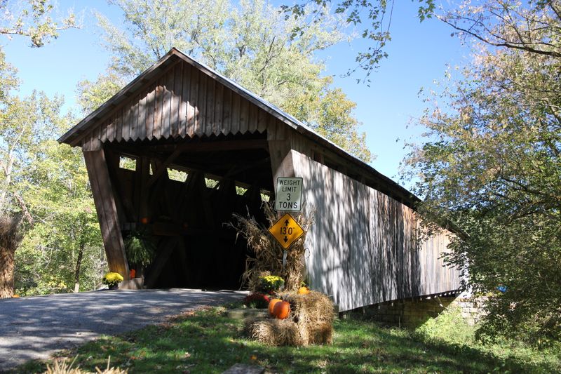 Bennett's Mill Covered Bridge In Greenup County