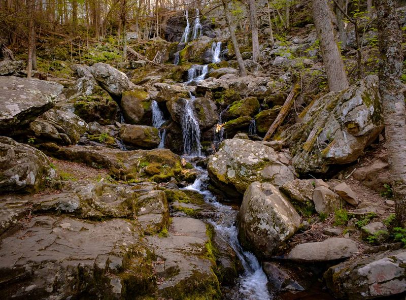 Misty Cascades That Look Like A Cinematic Backdrop