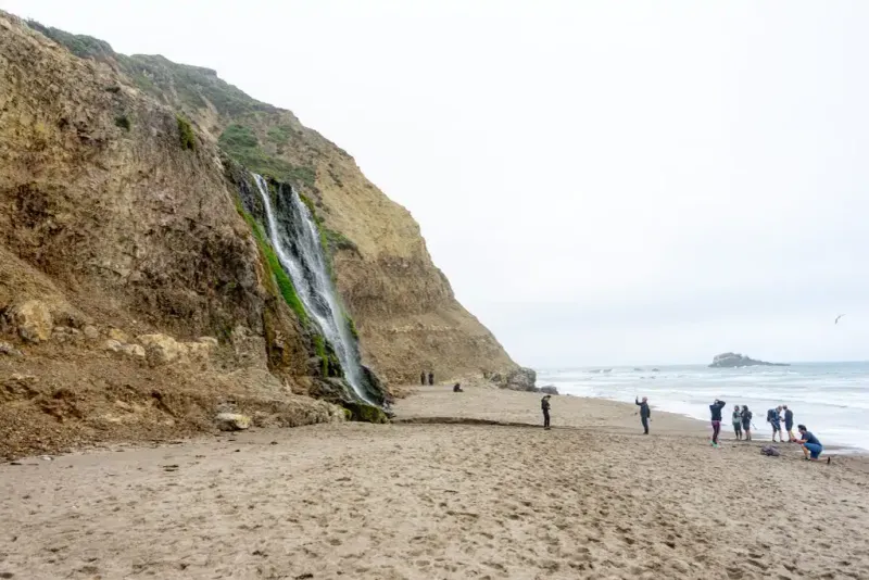 Wildcat Beach Is The Only Safe Way To Reach The Base
