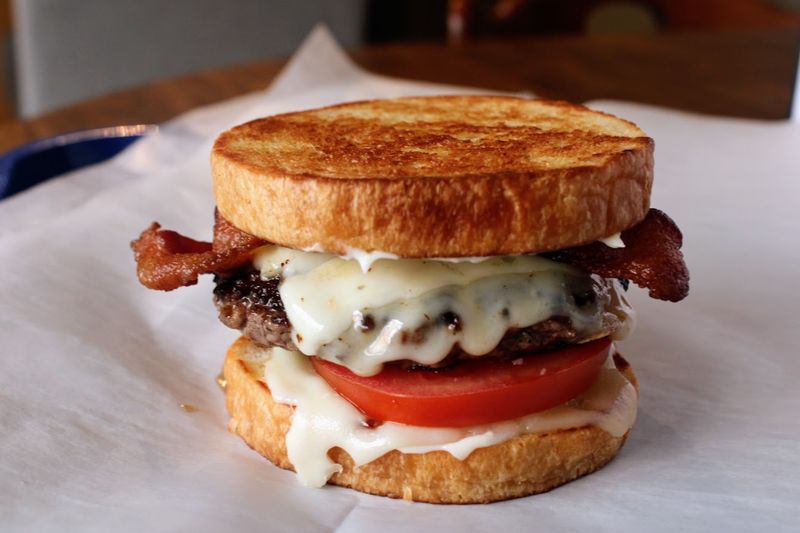 Hardee's Frisco Burger