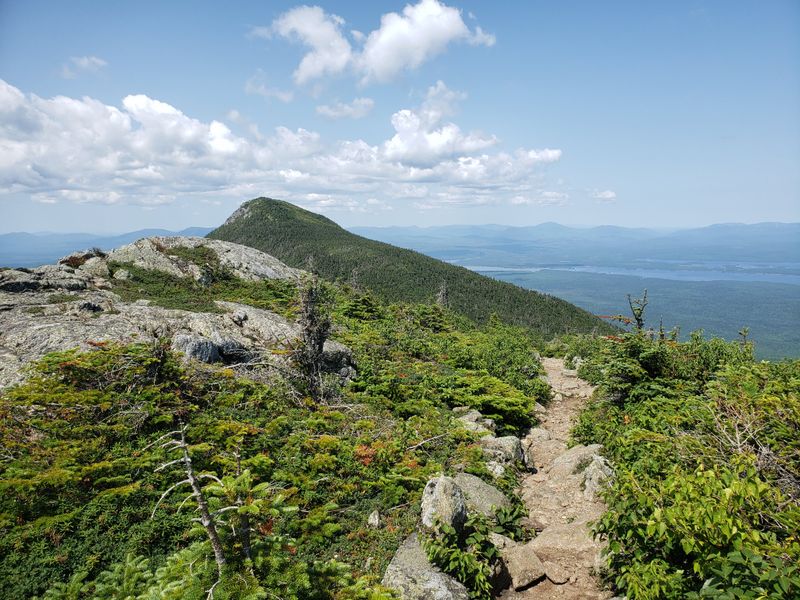 A Ridge That Dominates Maine's High Peaks Region