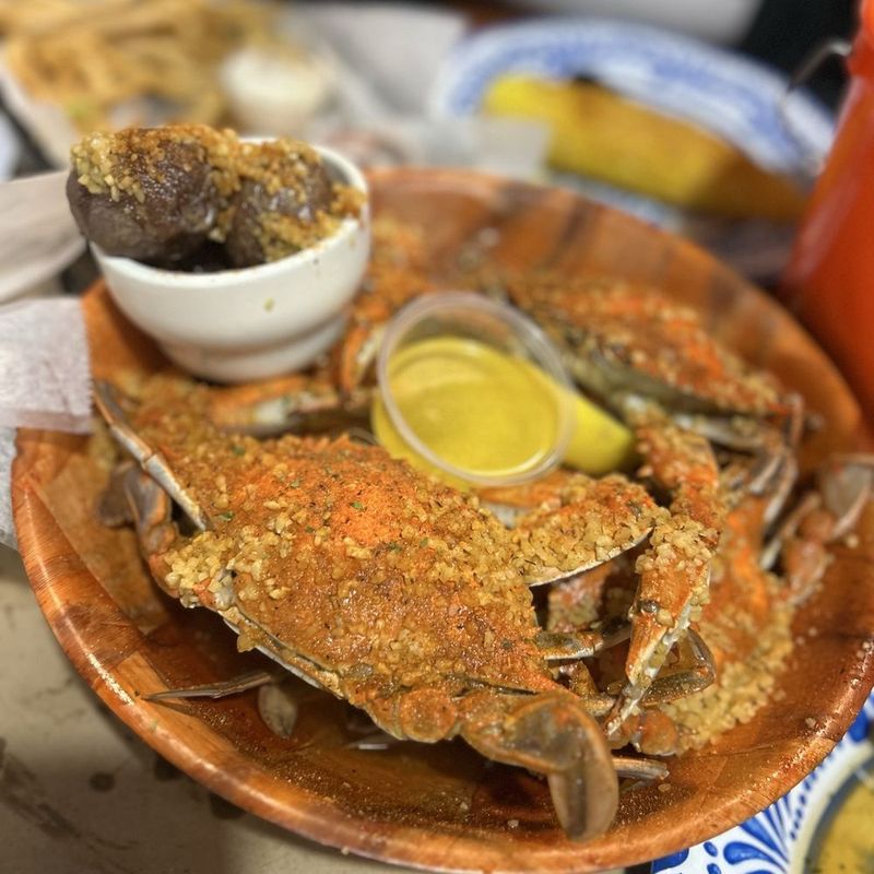 Seafood Galore: Crab Legs, Dungeness, Scallops & More