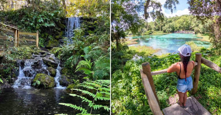 This Scenic Paved Trail In Florida Ends At A Hidden Waterfall Oasis