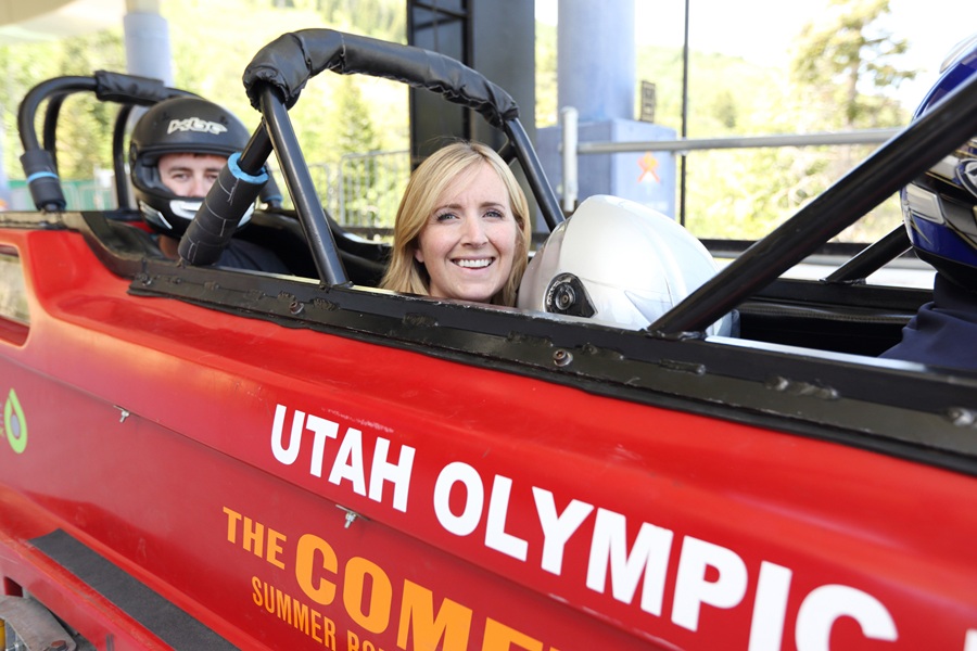 Bobsledding at Utah Olympic Park